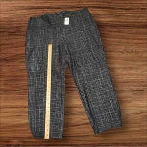 Torrid Black and White Patterned Dress Pants